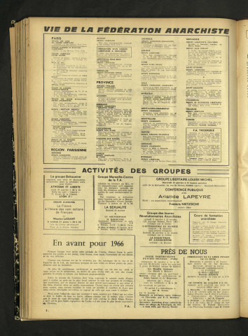 1966 - Le Monde libertaire