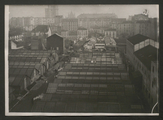 Atelier de construction de l'Intendance à Vincennes (Seine)