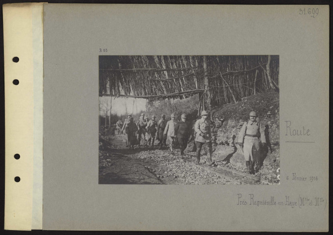 Regniéville-en-Haye (près) (Meurthe-et-Moselle). Route