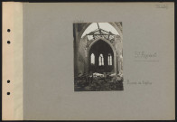 Saint-Agnant. Ruines de l'église