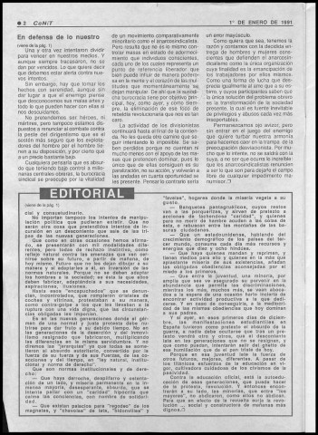Cenit (1991 ; n° 378-425). Sous-Titre : órgano de la CNT-AIT Regional del Exterior, portavoz de la CNT de España. Autre titre : Fusion de : "CNT (Toulouse)", ISSN 0754-0582, interdit en 1961 et de : "Solidaridad obrera (Paris)", ISSN 0180-0523, disparu après la publication du numéro 3 en novembre 1976