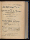 Octobre 1917 - Bulletin officiel de la Ligue des Droits de l'Homme