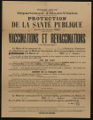 Protection de la santé publique : vaccinations et revaccinations