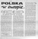 Polska w Europie (1965 ; n°1-12)  Autre titre : La Pologne en Europe