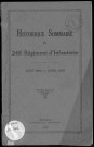 Historique du 248ème régiment d'infanterie