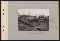 Margny-aux-Cerises. Le cimetière avec tombes allemandes