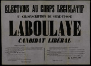 Laboulaye, candidat libéral : je veux… La liberté…