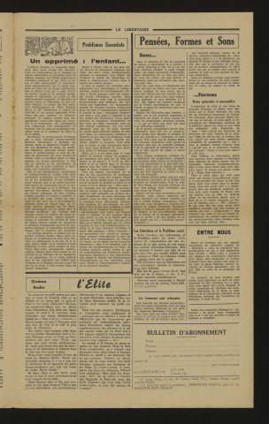 1945 - Le Libertaire