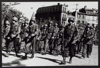 Marseille libérée, 29 août 1944. Défilé des armées alliées