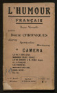 Année - 1917 - L'Humour français