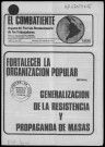 El Combatiente n°253, 2 de marzo de 1977. Sous-Titre : Organo del Partido Revolucionario de los Trabajadores por la revolución obrera latinoamericana y socialista