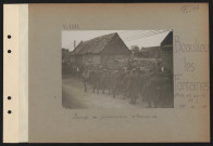 Beaulieu-les-Fontaines (près et au nord de). Passage de prisonniers Allemands