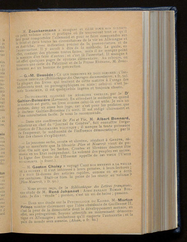 Mai 1916 - Bulletin officiel de la Ligue des Droits de l'Homme