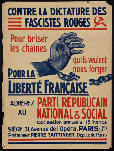 Contre la dictature des fascistes rouges