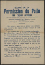 Œuvre de la permission du poilu des régions envahies