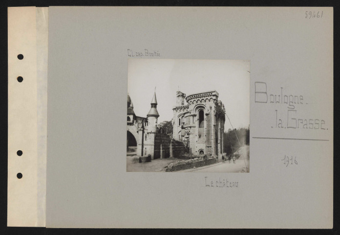 Boulogne-la-Grasse. Le château