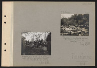 Puisaleine. Tirailleurs à leur toilette, au bord du ruisseau, derrière les tranchées