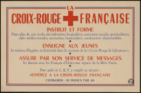 La Croix-Rouge française instruit et forme