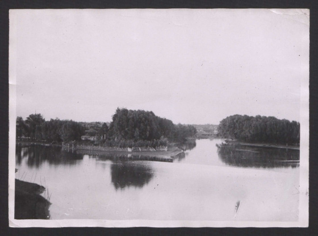 Sibérie. Vue sur la ligne Novo-Nikolaïevsk