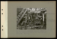 Aniche (Compagnie des mines d'). Sud de Somain. Lavoir de Somain détruit par les Allemands. Usine numéro 2 des presses à briquettes Bouriez