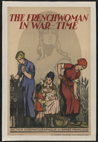 The frenchwoman in war-time