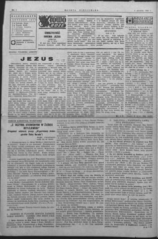 Gazeta Niedzielna (1958: n°1-51)