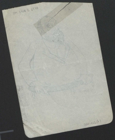 (Fonds Sennep. Dessins de presse. Portraits)
