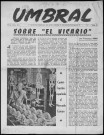 Umbral (1964 : n° 25-36). Sous-Titre : Revista mensual de arte, letras y estudios sociales. Autre titre : Suite de : Suplemento literario de Solidaridad obrera