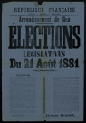 Arrondissement de Gex Élections législatives : Candidature Alphonse Pradon