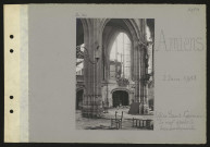 Amiens. Église Saint-Germain : la nef après le bombardement