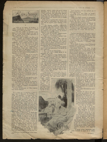 Le Pays de France - Année 1919 - Numéros 220-235