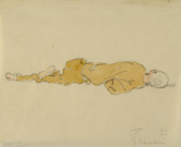 (Prisonnier couché. Güstrov)