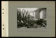 Aniche (Compagnie des mines d'). Près Dechy. Fosse Dechy détruite par les Allemands. Machine d'extraction du puits numéro 2