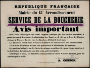 Service de la Boucherie