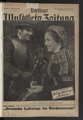 Année 1940 - Berliner illustrirte Zeitung