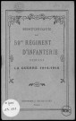 Historique du 59ème régiment d'infanterie