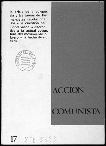 Acción comunista (1976; n° 17)