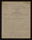Morbecque (59) : réponses au questionnaire sur le territoire occupé par les armées françaises et alliées