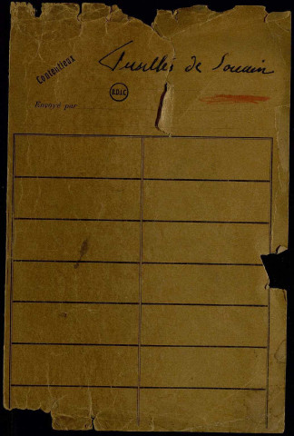 Blanche Maupas : Fragment du manuscrit du "Fusillé" du 31/05/1933
