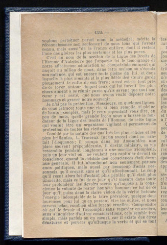 Octobre 1906 - Bulletin officiel de la Ligue des Droits de l'Homme