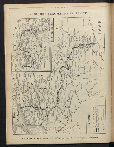 Le Pays de France - Année 1915 - Numéros 51-63