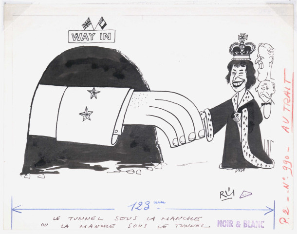 Le tunnel sous la Manche ou la manche sous le tunnel