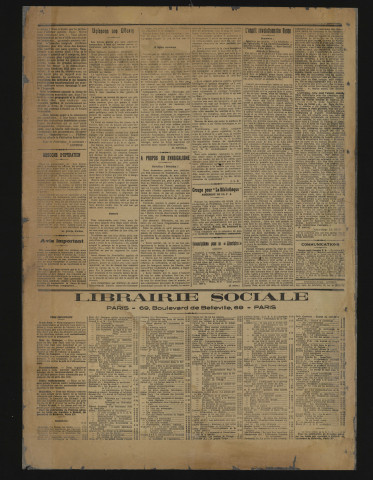 1919 - Le Libertaire