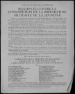 Associations, congrès, Fédération des anciens combattants. 1916-1939