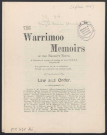 The Warrimoo Memoirs of the Naughty Ninth, a chronicle of events and sayings on board H.M.N.Z. Troopship 39