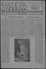 Gazeta Literacka (1950: n°2-5)  Sous-Titre : Dodatek miesieczny Gazety Niedzielnej