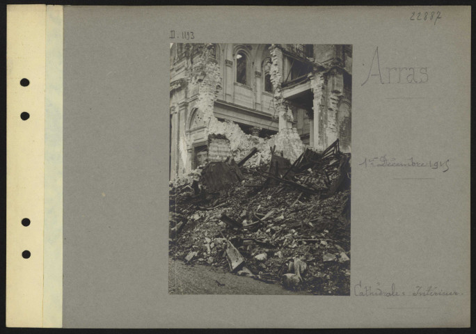 Arras. Cathédrale. Intérieur