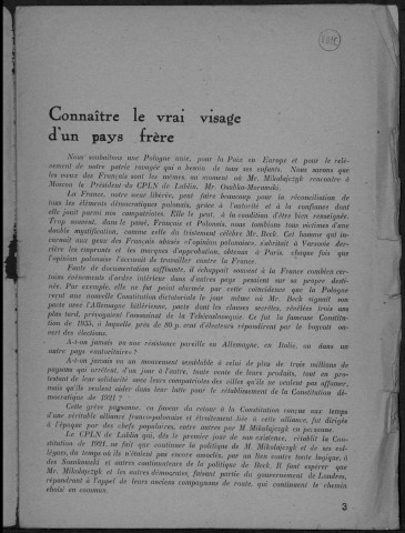 Service de Documentation (1944: n°1 - n°11)