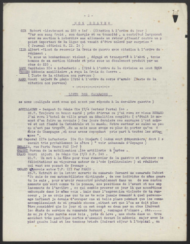 Gazette de l'atelier André - Année 1915 - Fascicules 5-9
