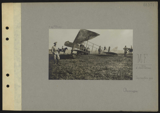 S.l. (Champagne). MF 1914 d'observation